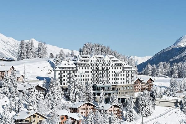 St. Moritz im Schnee, Engadin