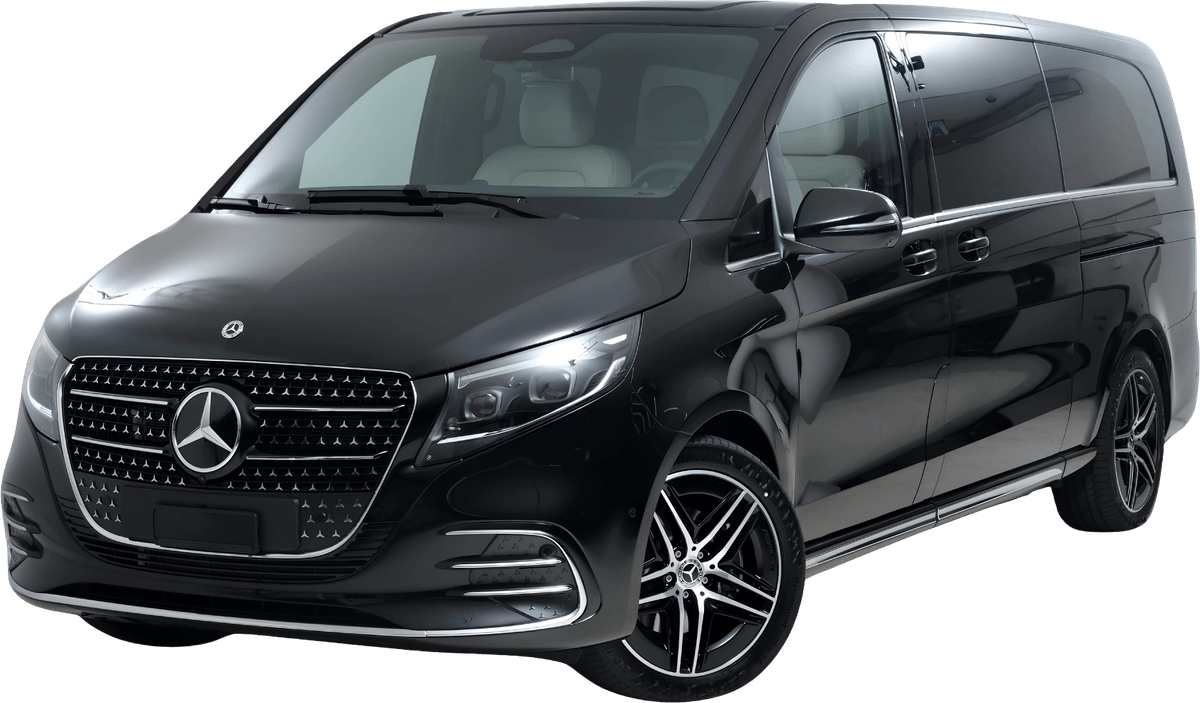 Mercedes-Benz V-Klasse Extralang, schwarz, AMG Line